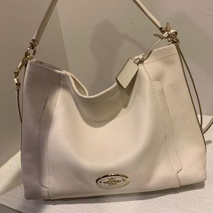 White Coach Handbag
